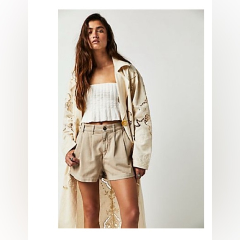 Free People Billie Chino Shorts